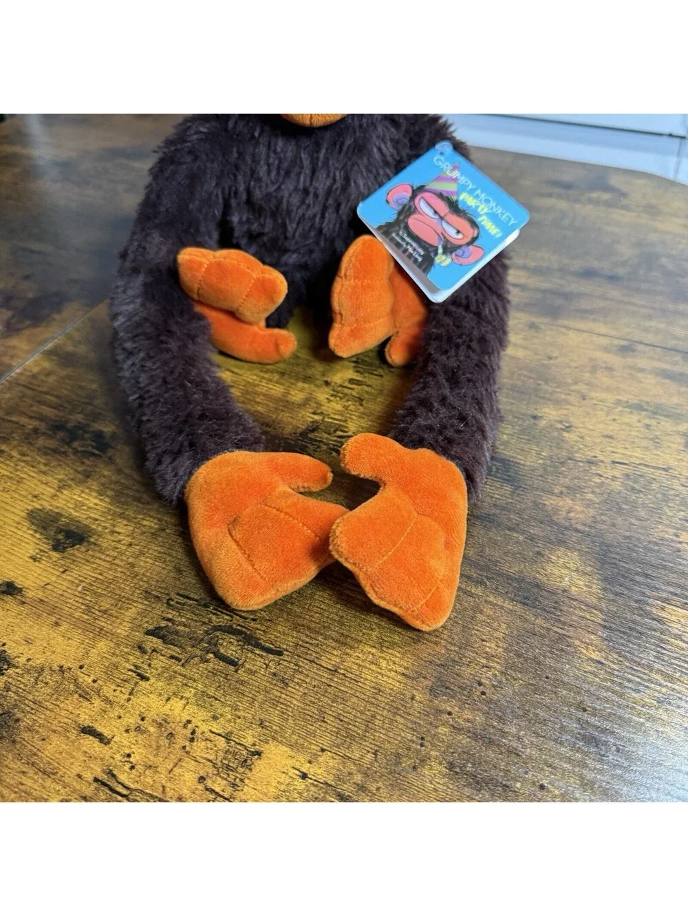 Kohl's Cares Grumpy Monkey Party Time Plush Suzanne Lang Book Character 2023